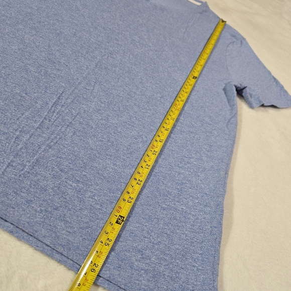 Banana Republic Blue V-Neck men T-Shirt - Picture 4 of 6
